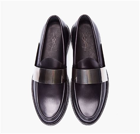 ysl shoes mens loafers|saint laurent loafer.